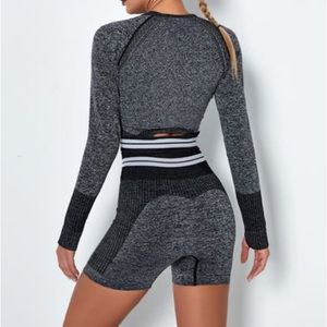 Amelia activewear IMPERIA SEAMLESS ACTIVE SHORTS SPACE BLACK S